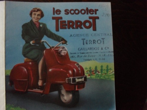 Terrot scooter prospectus - scooter,