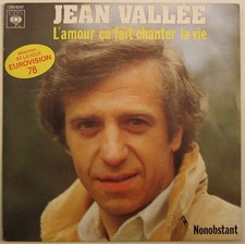 Eurovision 78 jean VALLEE (SP 45t 7") L'amour ça fait chanter la vie