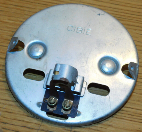 Vintage platine support metal - support,