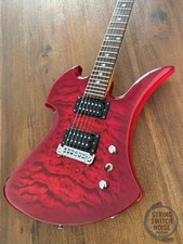 BC Rich Mockingbird, Quilted Flame Red, 2000’s