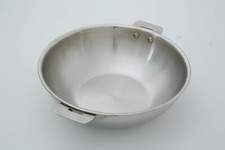 Cristel Casteline Wok - 24 cm - Silver - France - Stainless - WOKT24QKP