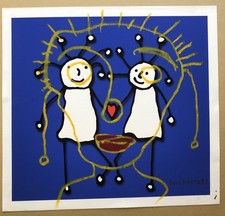 Paul Kostabi Peinture Sur