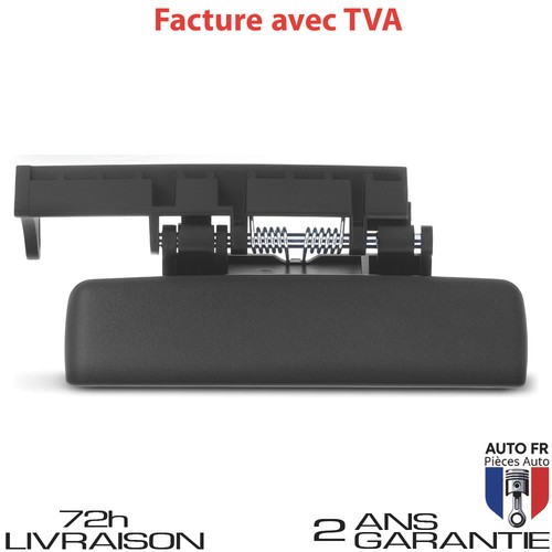 Poignée avant droite noire - poignée,