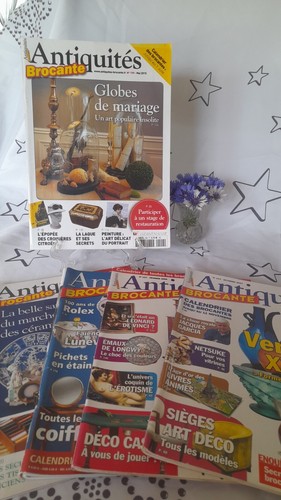 Lot magazines antiquite - de,
