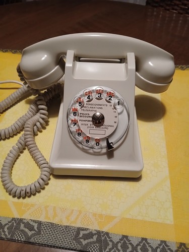 Téléphone cadran en - téléphone,