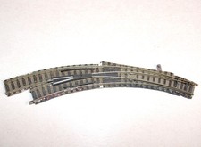 FLEISCHMANN PICCOLO N 1/160 9142L RAIL AIGUILLAGE COURBE A GAUCHE MANUEL BALLAST