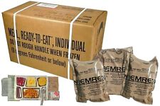 Carton 12 MRE US (Meals Ready-to-Eat) - Rations Militaires Americaine) -Exp 2027