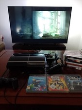 Console PS3 - Avec camera - micro - manette PS3+manette PS move - et 10 jeux