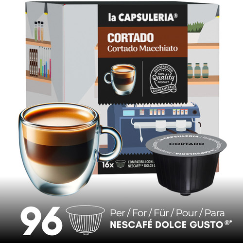 Cortado macchiato capsules - cortado, 96