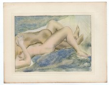 Erotic Lithograph 1934-35 Mariette Lydis /Bpat6