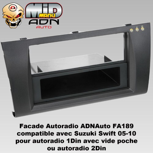 Facade autoradio fa189 - autoradio,