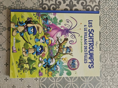 Les schtroumpfs village - bd,