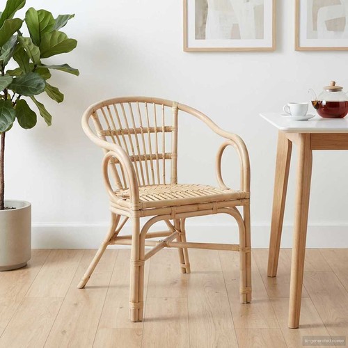 Chaise empilable rotin moderne - empilable,