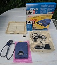 Lecteur Iomega Zip 240 Mb Parallel Port Drive Complete Vintage