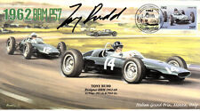 1962 BRM P57s & COOPER T60, ITALIAN GP, MONZA F1 cover signed TONY RUDD