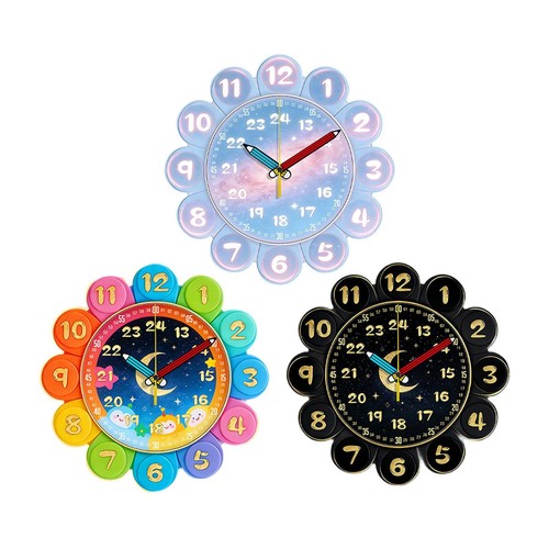 Horloge apprentissage murale - horloge,