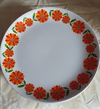 12 assiettes moulin aux loups vintage