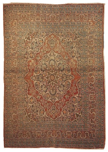 Tapis ancien tabriiz - tapis,