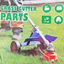 Roues auxiliaires de tondeuse avec accessoires de montage, roue Flexible