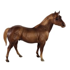 Breyer Quarter Horse Stallion #3045 Classic Model Dark Palomino Sorrel