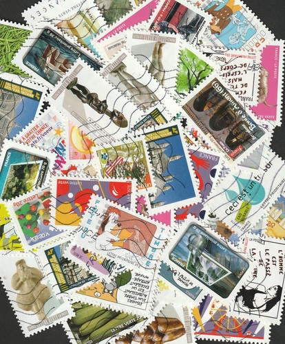Lot timbres france - 50,
