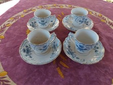 4 Tasses et Soucoupes Terre de