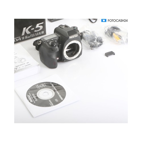 Pentax dslr caméra noire - caméra,