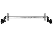 Essieu non freiné AL-KO OPTIMA pour remorque 750kg 1000mm 1430mm 4x100