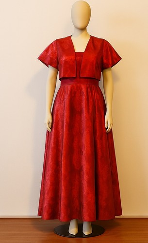 Robe bal longue rouge - de,