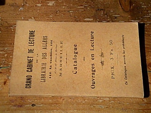Grand cabinet lecture - grand, de