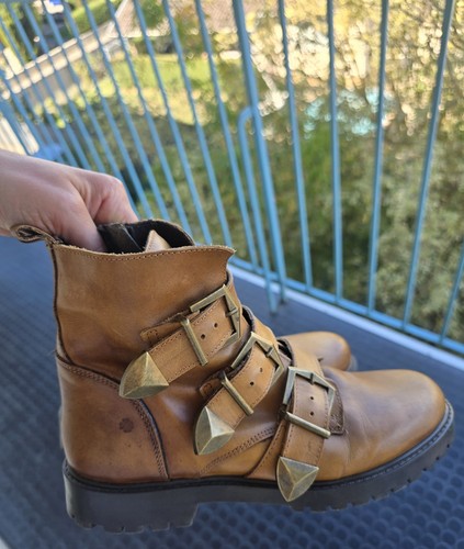 Ilc bottines homme cuir marron - bottines,