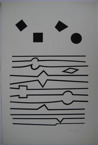 Vasarely sérigraphie new york - sÉrigraphie, new-york