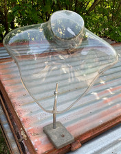 Buste de mannequin VITRA signé en plexiglas transparent design vintage rare 1950