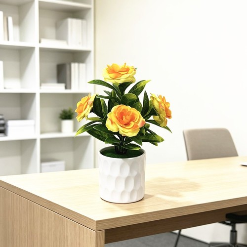 Plante rose artificielle à - plante,