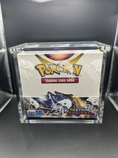 Pokemon TCG Astral Radiance Booster Box - Sealed + Acrylic Case *Hole In Seal*