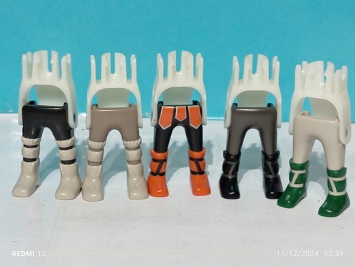 Playmobil jambes plusieurs - x5,
