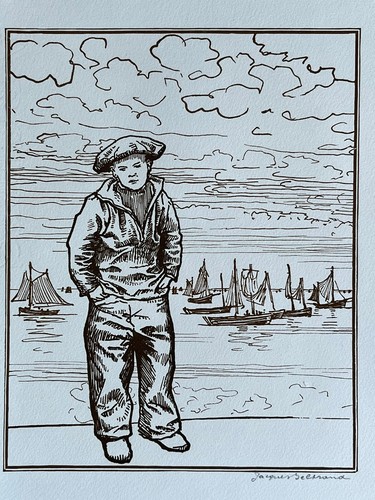 Jacques beltrand gravure sur - beltrand,