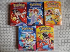 5 MANGAS POKEMON.LA GRANDE AVENTURE.TOME 1à3 + EMERAUDE ET DIAMANT.
