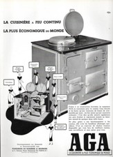 AD PUBLICITE CUISINIERE AGA