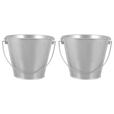 2pcs Snack Food Storage Beauts de glace Ponts Frises Frises (gris)