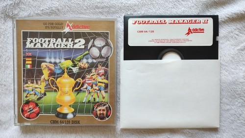 Commodore 128 disk football - commodore,