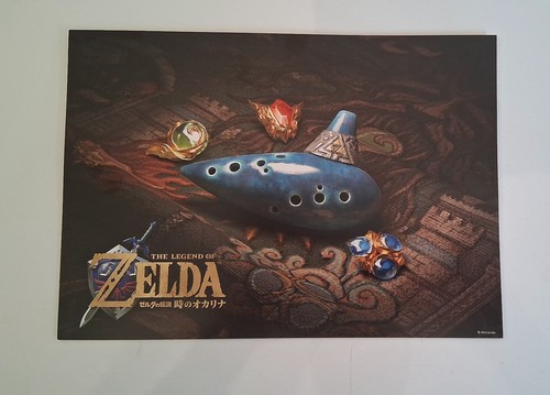 Zelda ocarina time flyer - -,