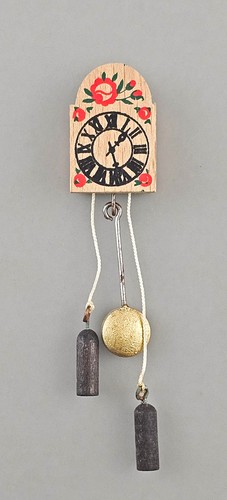 Horloge murale bois maison - murale,