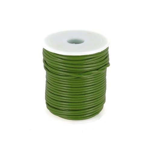 Lacet cuir rond diamètre - rond,