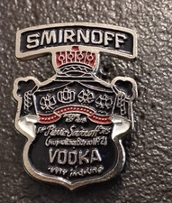 Pins Boisson Alcool Vodka SMIRNOFF Logo Vintage (742)