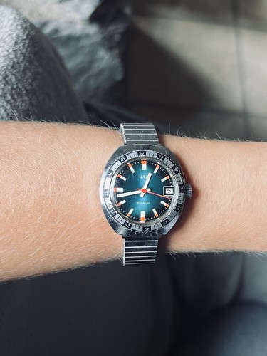 Montre vintage plongée jaz - plongée,