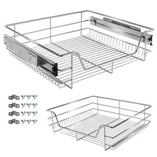 AREBOS Tiroir télescopique Tiroir de Cuisine Tiroir Suspendu Tiroir 60 cm