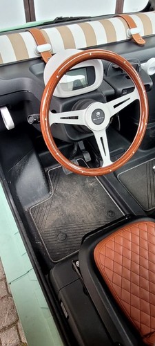 Volant bois pour fiat - volant,