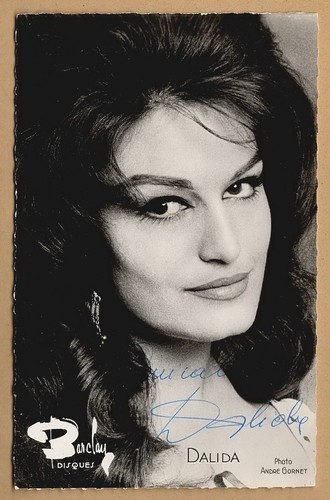 Dalida chanteuse - dalida,