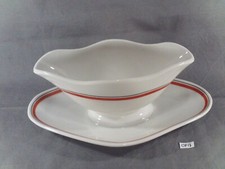 ancienne saucière en porcelaine d'Auteuil  Lobjoy service bistrot (réf CF17)